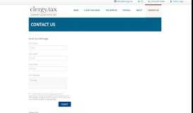 
							         Clergy Tax Preparation Clergy.Tax contact us, directions and map ...								  
							    
