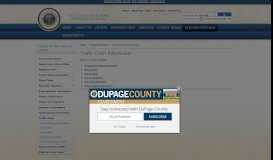 
							         Clerk of the Circuit Court - Traffic Court Information - DuPage County IL								  
							    
