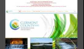 
							         Clermont County Water Resources Division								  
							    