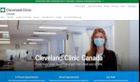 
							         Cleveland Clinic Canada | A Top Toronto Health Care Facility								  
							    