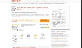 
							         Cleveland Clinic Intranet Kronos - Fill Online, Printable, Fillable, Blank ...								  
							    