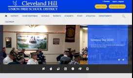
							         Cleveland Hill UFSD / District Homepage								  
							    