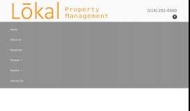 
							         Cleveland Ohio Property Management | Lokal Tenant Portal								  
							    