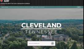 
							         Cleveland, TN - Official Website								  
							    