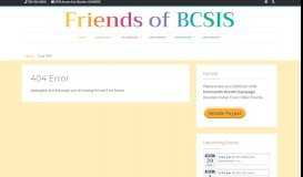 
							         Click-and-Go Resources and Links – Friends of BCSIS								  
							    