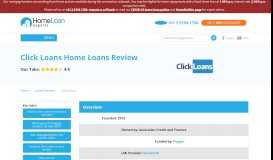 
							         Click Loans Home Loan – Expert's Review - Home Loan Experts								  
							    