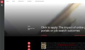 
							         Click to apply: The impact of online job portals on job ... - LSE Blogs								  
							    