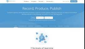 
							         ClickLearn | The market leading e-learning authoring solution for ...								  
							    