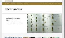 
							         Client Access | CIBC Mellon								  
							    