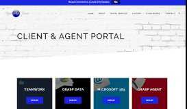
							         Client & Agent Portal - New Act Travel								  
							    