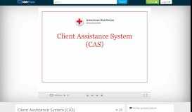 
							         Client Assistance System (CAS) - ppt download - SlidePlayer								  
							    