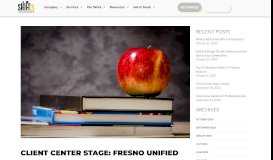 
							         Client Center Stage: Fresno Unified School District : Shift3Tech ...								  
							    