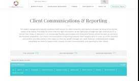 
							         Client Communications & Reporting - The Wealth Mosaic								  
							    