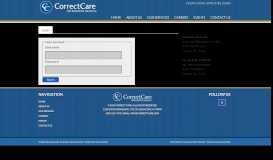 
							         Client Login - Correct Care								  
							    