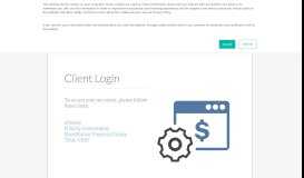 
							         Client Login - Gitterman Wealth Management - NJ NYC								  
							    