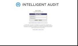 
							         Client Login - Intelligent Audit								  
							    
