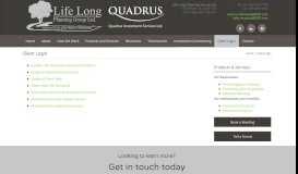 
							         Client Login | Life Long Planning Group Ltd.								  
							    