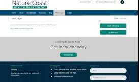 
							         Client Login | Nature Coast Wealth Management								  
							    