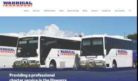 
							         Client Login Portal - Warrigal Charters Bus Hire								  
							    