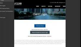 
							         Client Login | StrategIQ Financial Group Holdings, LLC. - sfgweb.com								  
							    