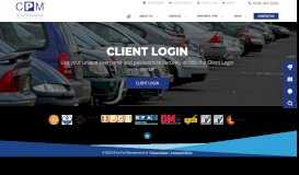 
							         Client Login - UK Car Park Management								  
							    