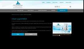 
							         Client Login/CSR24 | Gulfshore Insurance								  
							    