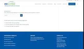 
							         Client Page - Orthopaedic EHR | Exscribe Orthopaedic Healthcare ...								  
							    