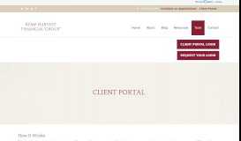 
							         Client Portal Access | Kemp Harvest Financial Group								  
							    