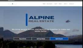 
							         Client Portal - Alpine Real Estate								  
							    