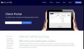 
							         Client Portal | Bill4Time								  
							    