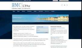 
							         Client Portal - BMC CPAs - a New Smyrna Beach, FL CPA Firm								  
							    