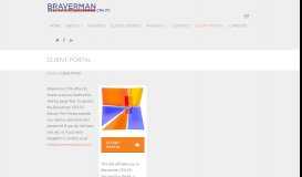 
							         Client Portal - Braverman CPA								  
							    