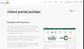 
							         Client portal builder - Work & Case Management Software - Sharedo								  
							    