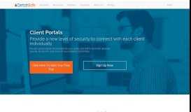 
							         Client Portal - CertainSafe								  
							    