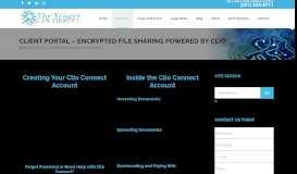 
							         Client Portal – Encrypted File Sharing Powered By Clio – The Yeager ...								  
							    