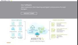 
							         Client Portal for Portfolio Management Systems | Assette								  
							    