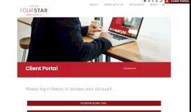 
							         Client Portal - FourStar Wealth Advisors LLC								  
							    