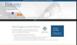 
							         Client Portal | Fragasso Financial Advisors								  
							    