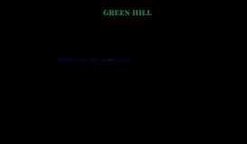 
							         CLIENT PORTAL - Green Hill Vet								  
							    