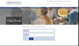 
							         Client Portal Huddersfield : Gibson Booth								  
							    