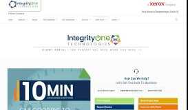 
							         Client Portal - Integrity One Technologies								  
							    