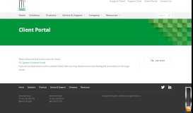 
							         Client Portal | ITC Systems								  
							    