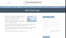 
							         Client Portal Log-in - Accounting Firm in Orlando| Ana Ivonne Aviles ...								  
							    