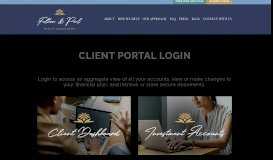 
							         Client Portal Login - Felton and Peel								  
							    