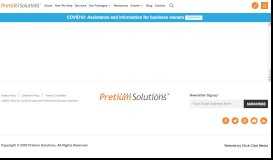 
							         Client Portal Login - Pretium Solutions								  
							    
