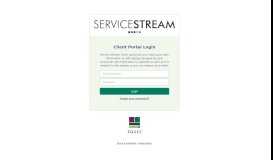 
							         Client Portal Login - Service Stream								  
							    