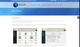 
							         Client Portal | MedUSA Healthcare Services								  
							    