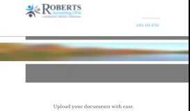 
							         Client Portal | Monroe County | Roberts Accounting, CPAs, P.C.								  
							    