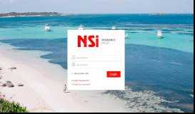 
							         Client Portal - NSI Insurance Group								  
							    