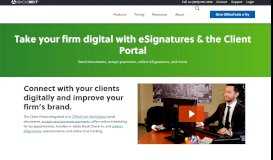 
							         Client Portal - OfficeTools								  
							    